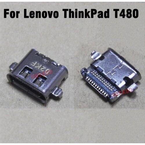 NEW Laptop DC Power Jack for LENOVO ThinkPad T480 T580 L480 L580 L490 TYPE-C Jack DC Connector Laptop Socket Power Replacement