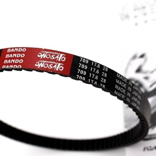 Belt For JOG100 RS100 Bando 709-17.6-28 Transmission Drive Belts Tuning Clutch Scooter Parts
