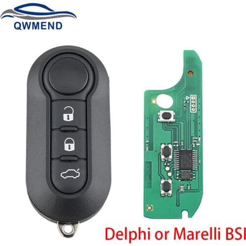 Delphi or Marelli BSI Car Remote Key for Fiat 500L MPV for Citroen Jumper for Peugeot Boxer 3 Buttons 433mhz 7946 Chip