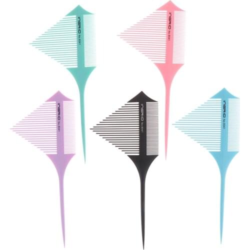 1pc Hair Comb Weaving Highlighting Foiling Hair Comb For Salon Dyeing Tail Combs Brush Separate Parting For Hair Accessories