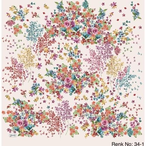 REYYAN SILK OYALIK WRITING (NEW QUALITY)-16306 - RENK-34