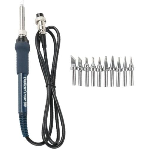 LF202 90W Soldering Station Handle 6pin For BK2000A QUICK 203/203H/204+10/PCS 200 Soldering Tip