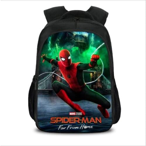 New Fashion Spiderman Children School Bags Cartoon Backpack Baby Toddler Kids Book Bag Kindergarten Boy Girl Backpack