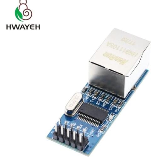 Mini ENC28J60 Ethernet LAN Network Module For Arduino 51 AVR SPI PIC STM32 LPC Wholesale mini version