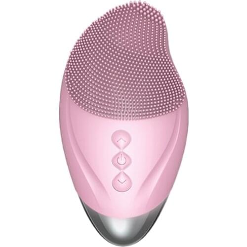 Face Brushes Electric Massage Sonic Brush Silicone Heating Facial Cleansing Washing Machine