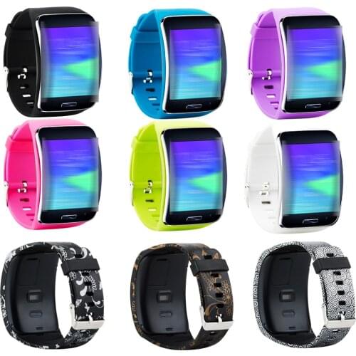 Gear S R750 Band Accessory Replacement wristband Bracelet Watch Strap Band for Samsung Gear S Smart Watch SM-R750 Multi Colors