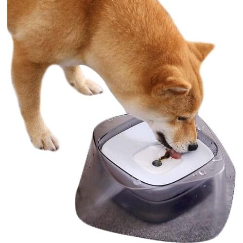 Pet Dog Drinking Bowl Floating Not Wetting Mouth Dog Water Feeder No Spill Dog Water Bowl Dispenter Pet Chihuahua Drink Water