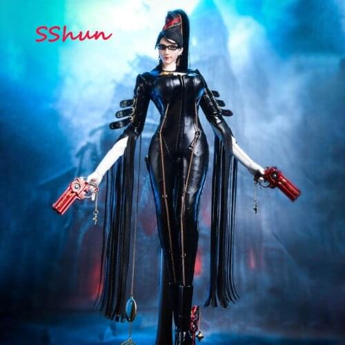 YMTOYS X ACMETOYS JZ01 1/6 Scale Female Hunter Witch Angels Head Body Clothes Model For Collection Action Figure