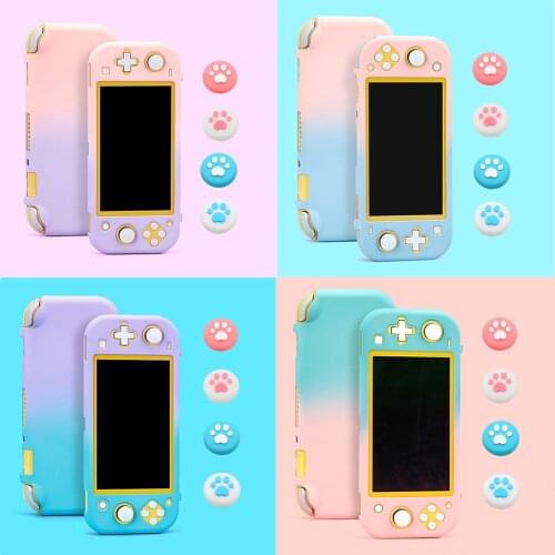 Colorful Anti-scratch PC Full Protective Console Back Cover Gamepad Flip Cover Housing Shell Case For Nintendo Switch Lite