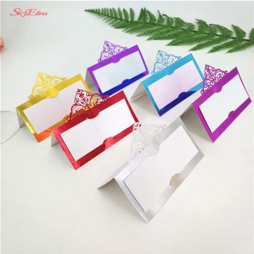 10/50/100Pcs Laser Cut Luxury Wedding Invitations Card Elegant Bride Groom Invitation Card Favor Wedding Party Decoration 6Z