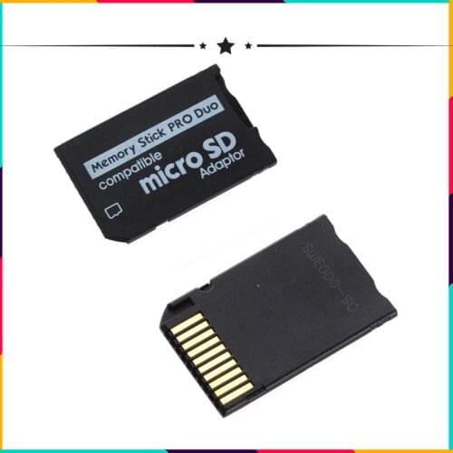 10pcs/lot Hot Sale Micro SD TF to Memory Stick MS Pro Duo Reader for Adapter Converter Single Channel TF Card to MS Adapter 2019