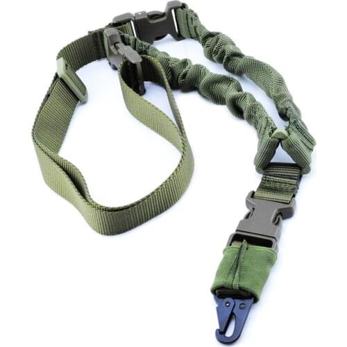 1000D Heavy Duty 1 Point Single Point Bungee Rifle Carbine Shotgun Gun Sling With Side-release Buckle