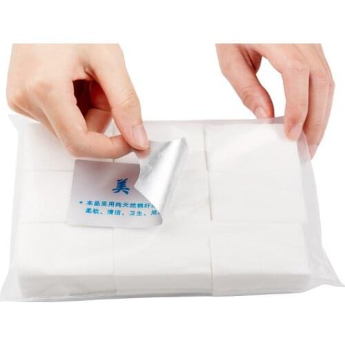 900Pcs/Pack Nail Tools Polish Remover Wipes Nail Art Tips Manicure Nail Clean Wipes Cotton Lint Pads Paper Nail Art Tool