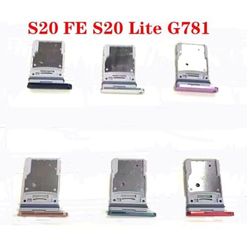 For Samsung Galaxy S20 FE S20 Lite G781 Sim card slot mobile phone card holder SIM card holder