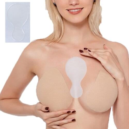 Reusable Body Chest Anti Wrinkle Pads Medical Skin Color Grade Silicone Chest Pad Overnight Invisible Pads Women Skin Care