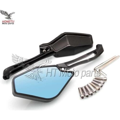 Motorcycle Modified rearview mirror CNC aluminum cutting case For Ducati Monster 821 STRIPE / Monster 1200R / Hypermotard 939
