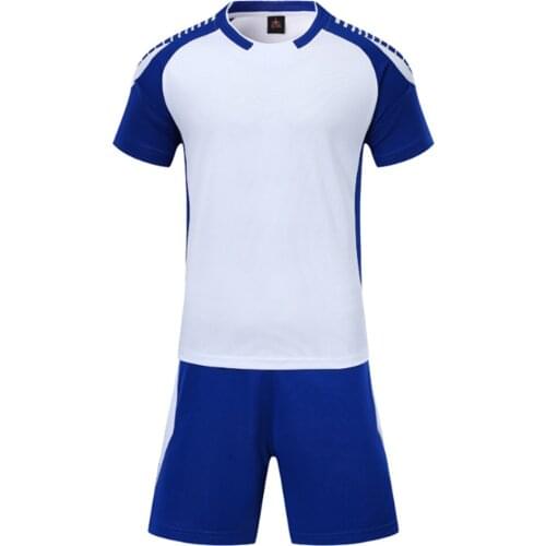 Custom Football Uniform Mens Soccer Jerseys Kid Tracksuit Sportswear Short Sleeves Jersey Shorts Soccer Suit