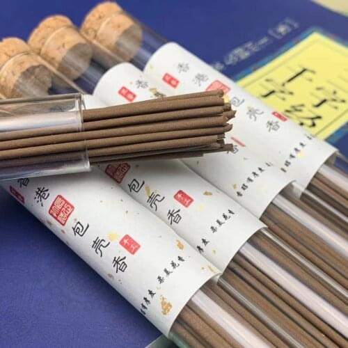 Natural Agarwood Case Oudh Incense Sticks HongKong Sweet Aroma Scent for Meditation Aromatherapy
