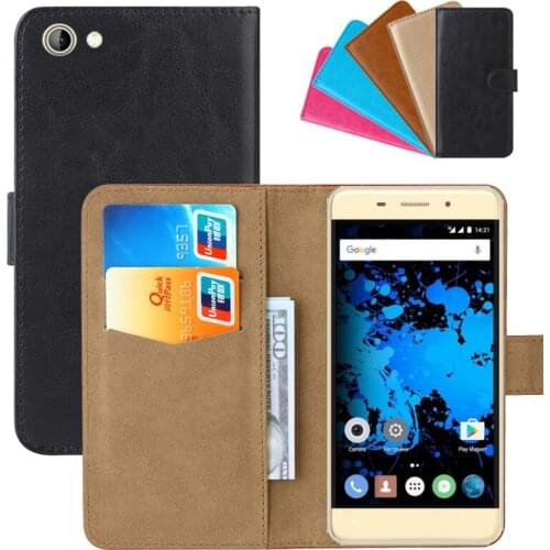 Luxury Wallet Case For Highscreen Power Rage Evo PU Leather Retro Flip Cover Magnetic Fashion Cases Strap