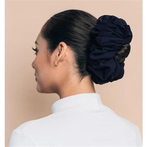 Chiffon Volumising Scrunchie Muslim Women Hair Ties Ring Scarf Hijab Volumizer Malaysia Headwear Female Girls Rubber Band