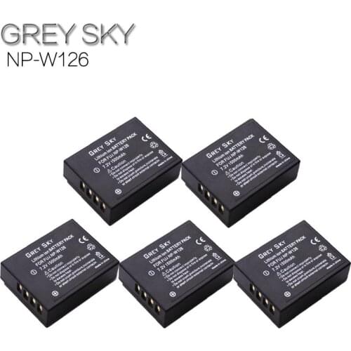 7.2V 1500mAh NP-W126 NP W126 Battery for Fujifilm Fuji X-T2 X-A3 XT2 XA3 X-T20 XT20 X100F NP-W126S Interchangeable Lens
