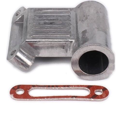 Exhaust Manifold Joint + PAD For 1/10 RC Car 15 16 18 Nitro Engine HSP Original Parts HPI Traxxas Losi Axial Hi Speed Tamiya