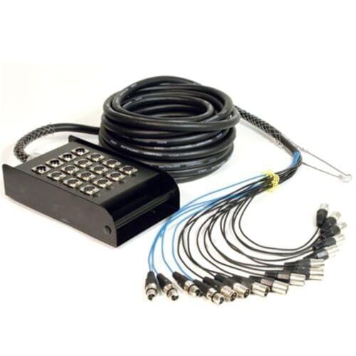 High quality KL Cable Snake 160 Ft (50M) 16 Channel XLR 12 Sends 4 Retrn Stage Snake