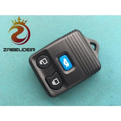 1Pc Of New Replacement Key Cover For Ford 3 Button Transit Connect Blue Remote Fob Case Shell Rubber Buttons Pad Car Accessories
