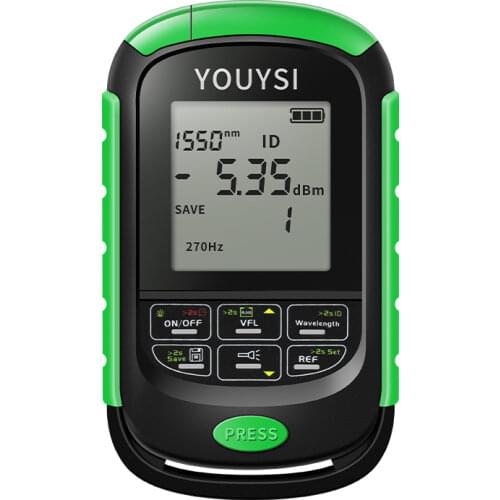 4in1 Optical NEW Power Meter Led light Visual Fault Locator Network Cable Test Optical Fiber Tester 5km 15km 30km VFL