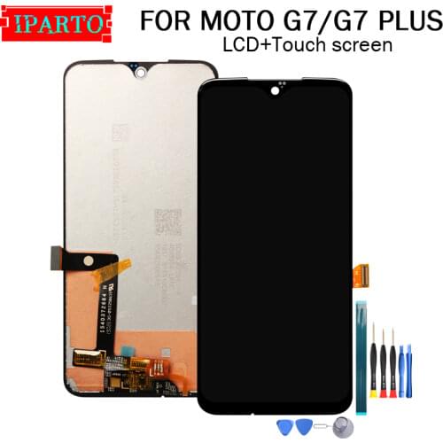 6.2 inch for MOTO G7 LCD Display+Touch Screen Digitizer Assembly 100% Original New LCD+Touch Digitizer for MOTO G7 PLUS