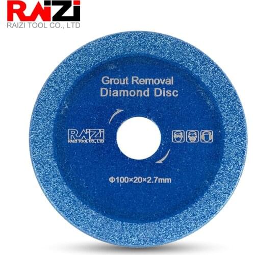 Raizi 1 pc 100mm Special Saw Blade for Tile Gap Grout Cleaner Machine Seam Cleaning Cutting Disc