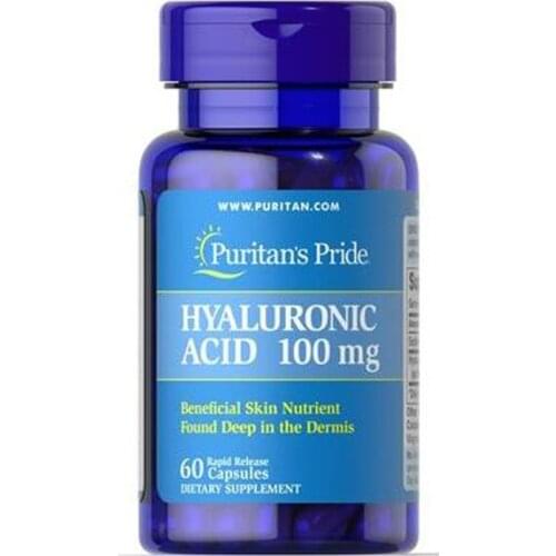 Free Shipping Hyaluronic Acid 100 Mg 60 Pcs
