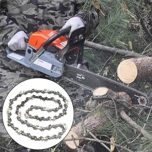 16 Inch 56 Drive Links Chainsaw Saw Chain Blade Wood Mill Chainsaw Cutting Saw Parts Chain Chainsaw N3D2
