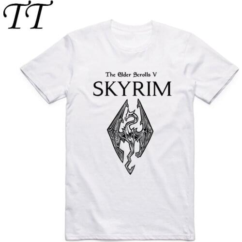 Asian Size Men Women Printing Skyrim Dark Brotherhood T-shirt Summer Casual O-Neck Short Sleeves We Know Hand T-shirt HCP4109
