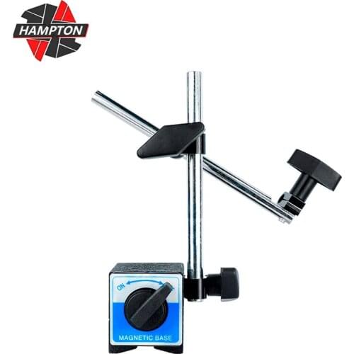 HAMPTON Magnetic Base 1pc Dial Test Indicator Holder Gauge Stand Table Scale Precision Indicators Measuring Instrument