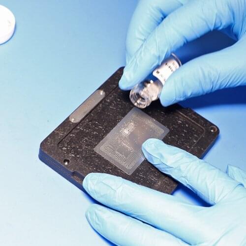 Soldering stencil Kit for Macbook Air/ Pro BGA Chips BGA Reballing Platform Set Soldering Tool Kit for Macbook 2010-2018