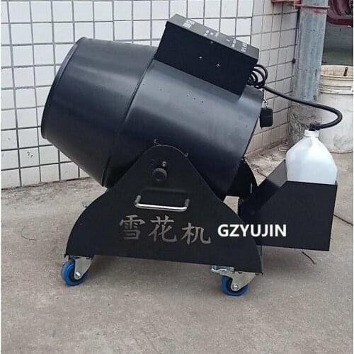 Stage Lighting Wireless Remote Control Flurry Snow Machine 3000w Snow Making Cannon Machine