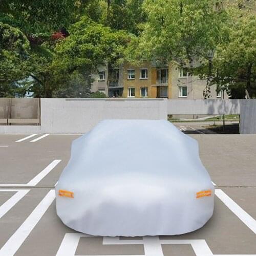 Silver 264" x 80" x 65" Universal Waterproof Cover Full Car Cover for SUV Truck