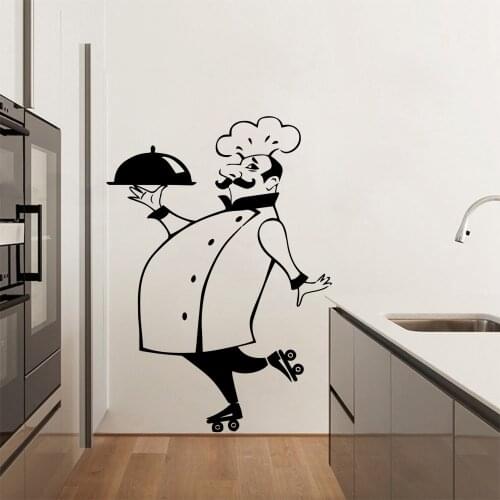 Custom Cooker Vinyl Decals Wall Art Sticker For Kitchen Room Wallpaper Wall Decal Home Decor Restaurant Stickers Poster Mural