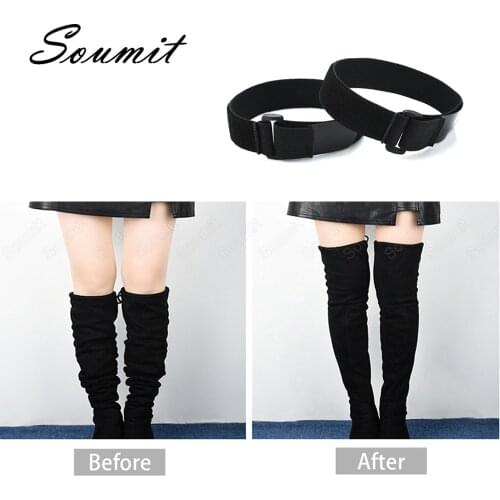 Boots Belt Strap for Women Fixing Shoes Anti Fall Elastic Shoe Laces Invisible Adjustable Non Slip Adhesive Tape Hold Accessorie