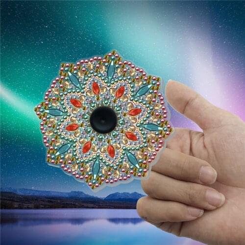 DIY sticking diamond embroidery, diamond painting, decompression fingertip spinning top, a decompression toy gift for children