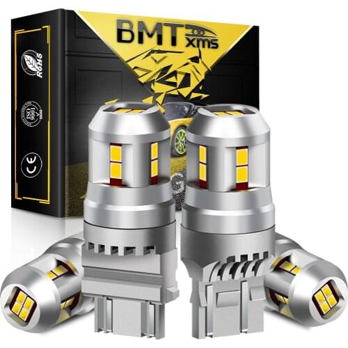 BMTxms 2x For 2011 and up Jeep Grand Cherokee Canbus 3157 LED 3357 3457 T25 DRL LED Light 7443 921 W16W Parking Reverse Lamp