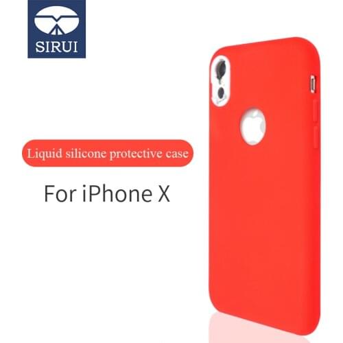 SIRUI Mobile Shell for iPhone X Case Silicone Case Cover Portrait Lens Wide Angle Lens