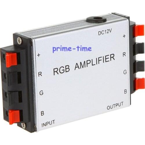 DC 12V 12A LED RGB Signal Amplifier controller for SMD 5050 3528 LED Light Strip