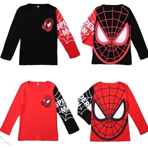 Toddler Newborn Child Baby Child Boy Girl Cartoon Print Long Sleeve T-shirt Top 3-8 Years Old Baby Clothing Top