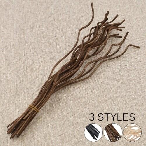20 Pcs/lot Long WavyWavy Rattan Reed Fragrance Diffuser Sticks Diffuser Replacement Refill Sticks Accessories Home Decoration