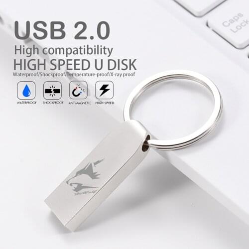 JASTER 100% Real capacity USB Flash Drives 64gb 128gb mini usb 16GB 32GB metal pen key usb disk flash memory card pendrive stick