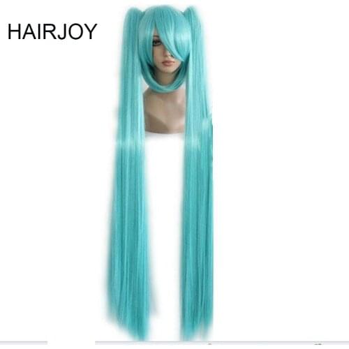 Cosplay Wig Synthetic Party Wigs with 2 Clip On Double Ponytail Available Free Shipping