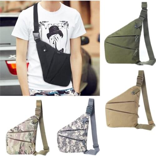 Multifunctional Concealed Tactical Gun Storage Bag Holster Mens Left Right Nylon Shoulder Pistol Gun Bag Hunting Holster