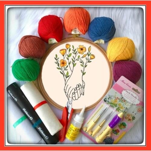 Punch Set Punch Kit Punch Starter Kit Hand In Hand Inflammable Double